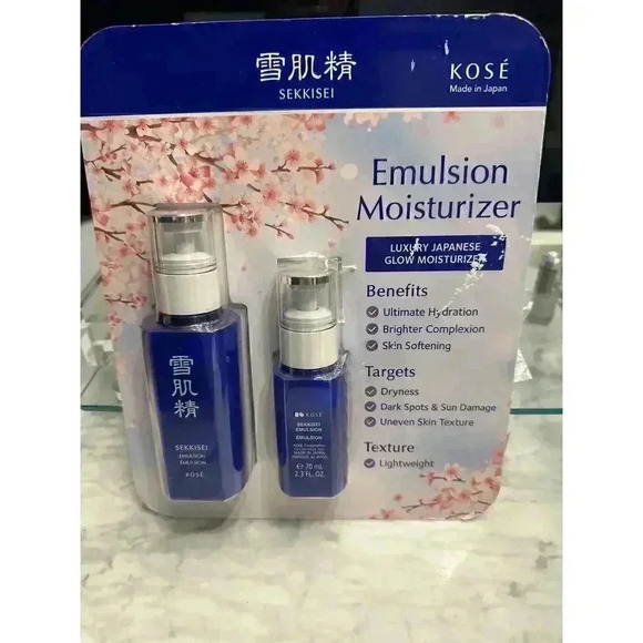 Sekkesei Other - SEKKISEI Kose Emulsion Moisturizer, 4.7 fl oz. and 2.3 fl. Oz. bottles